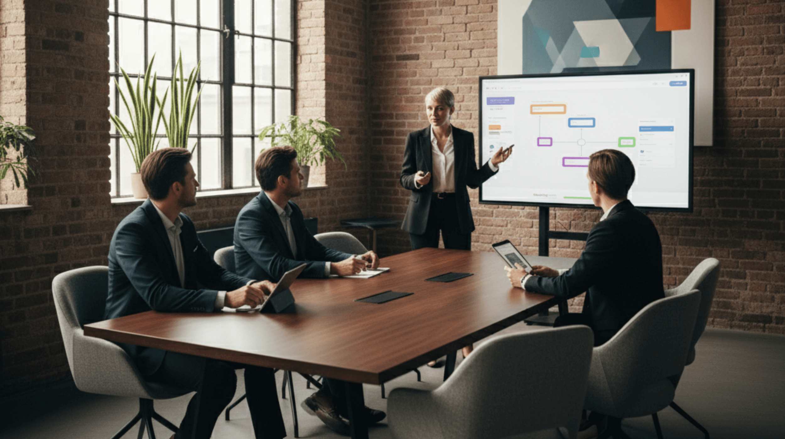 Professionals die samenwerken aan projecten